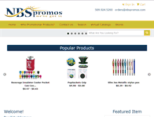 Tablet Screenshot of nbspromos.com